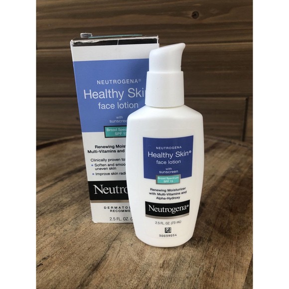 Neutrogena Skincare Neutrogena Healthy Skin Face Lotion Spf 5 Alpha